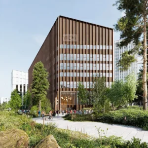 Havainnekuva Taito-kampuksesta.